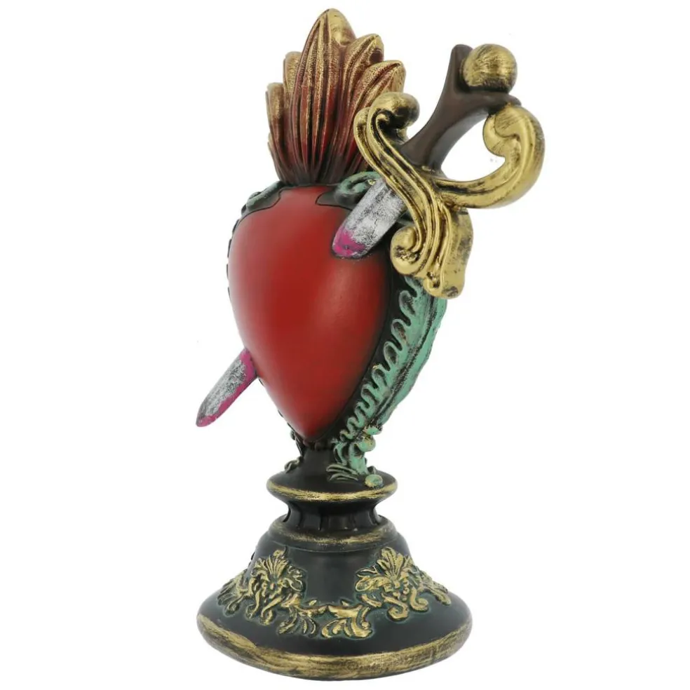 9.25" Sword-Pierced Sacred Heart Tabletop Décor by Ashland®