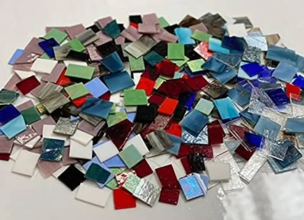 System 96 Variety Fusing Glass Scraps - COE 96 Scraps -1.5LB