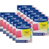 5-Tab Poly Binder Index Dividers, Assorted, 5 Per Set, 12 Sets