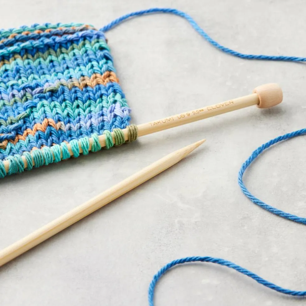 Takumi Bamboo Single Pointed Knitting Needles, 13"