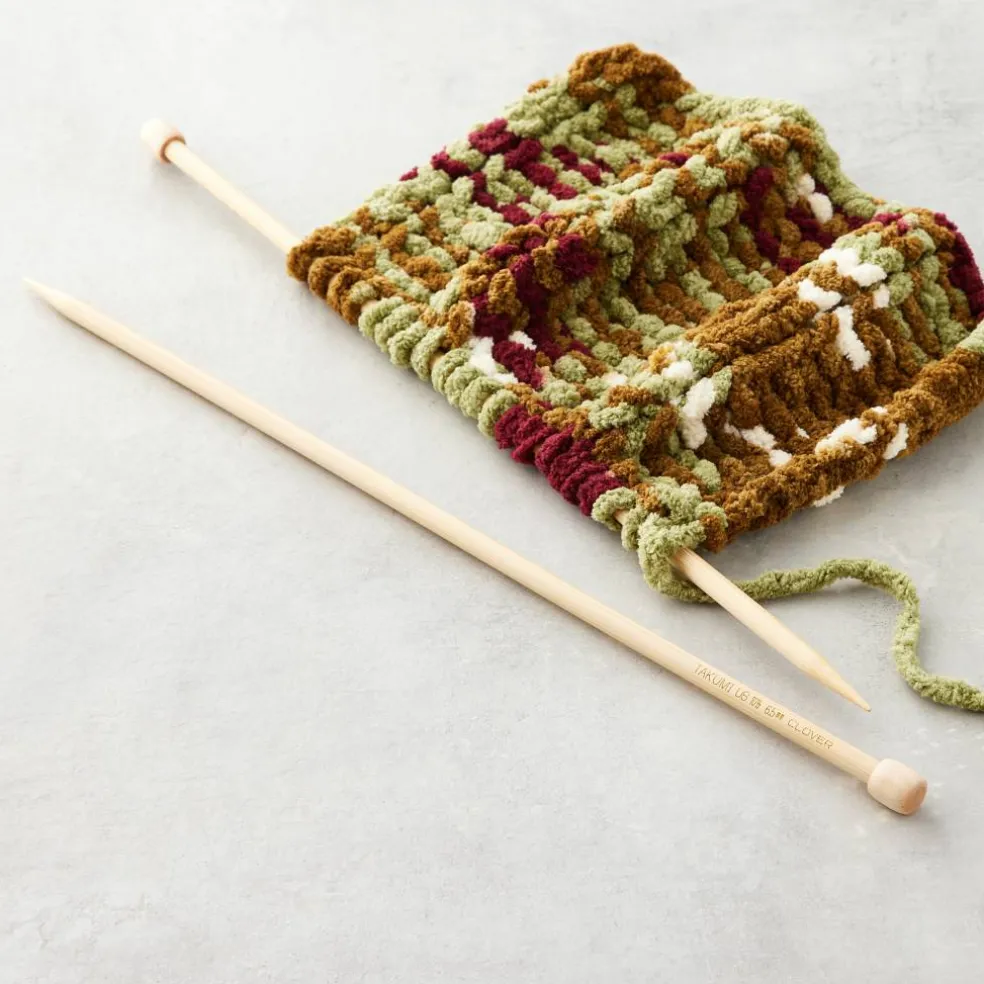 Takumi Bamboo Single Pointed Knitting Needles, 13"