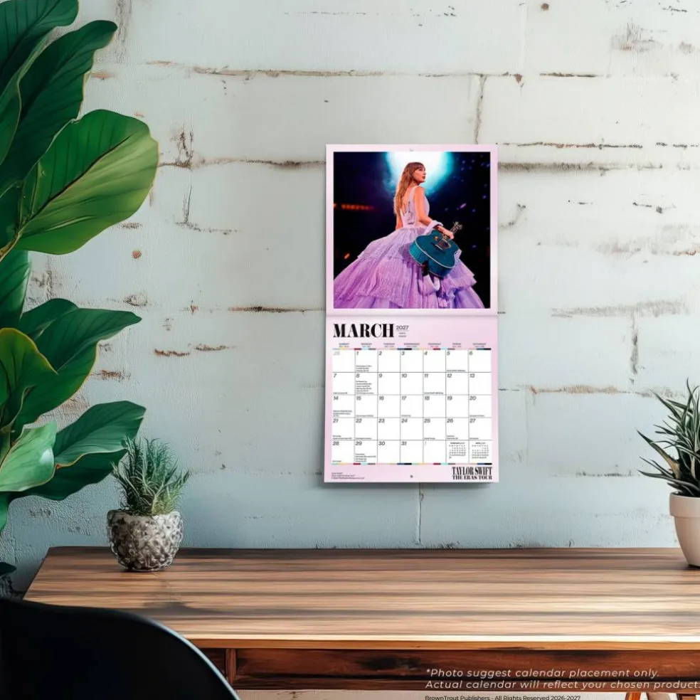 Taylor Swift OFFICIAL | 2027 7 x 14 Inch (Hanging) Monthly Mini Wall Calendar