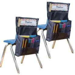 Teacher Created Resources® Black Chair Pocket, 2ct.