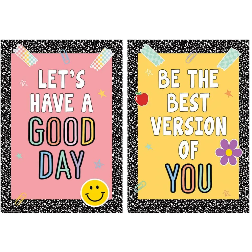 Teacher Created Resources® Cool for School Positive Posters, Set of 4