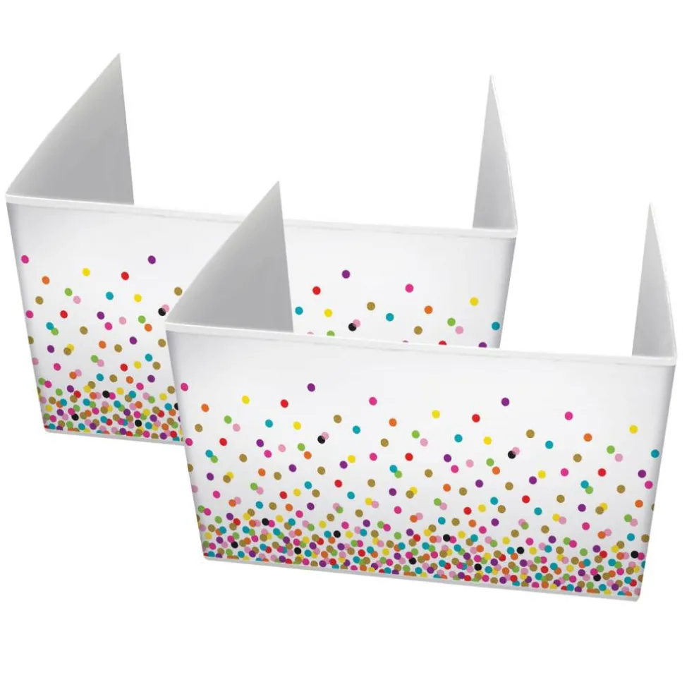 Teacher Created Resources Confetti Classroom Privacy Screen, 2ct.
