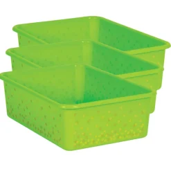 Teacher Created Resources® Large Confetti Plastic Storage Bin, 3ct.