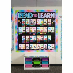 Teacher Created Resources® Large Confetti Plastic Storage Bin, 3ct.