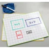 Teacher Created Resources Math Grid Dry Erase Boards, Set of 10