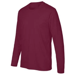 Team 365 Men's Performance Long Sleeve T-Shirt, Blank Tee for DIY Crafts & Custom Printing
