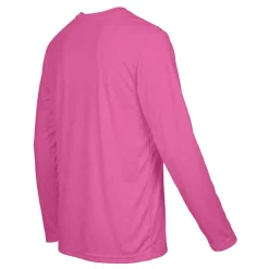 Team 365 Men's Performance Long Sleeve T-Shirt, Blank Tee for DIY Crafts & Custom Printing