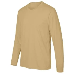 Team 365 Men's Performance Long Sleeve T-Shirt, Blank Tee for DIY Crafts & Custom Printing