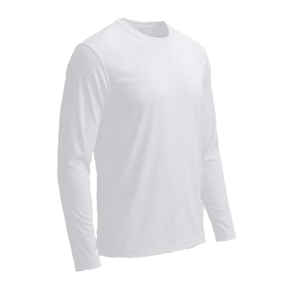 Team 365 Men's Performance Long Sleeve T-Shirt, Blank Tee for DIY Crafts & Custom Printing