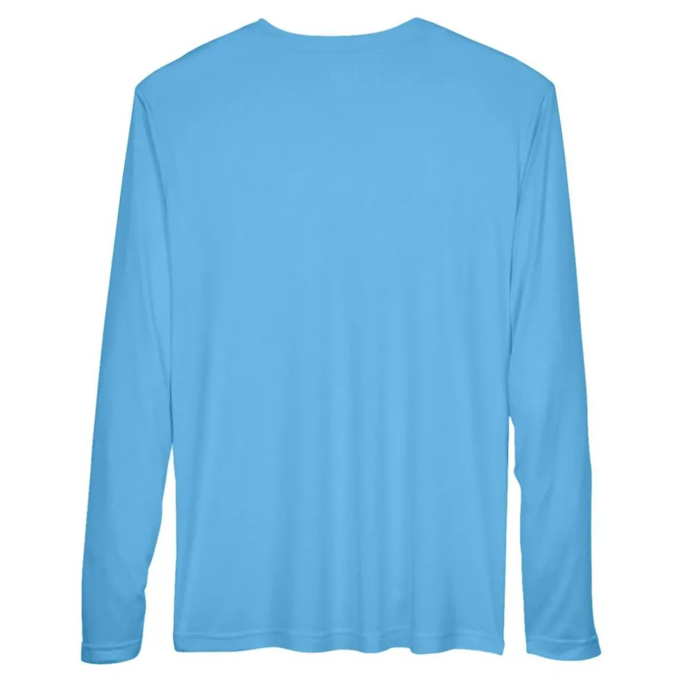 Team 365 Men's Performance Long Sleeve T-Shirt, Blank Tee for DIY Crafts & Custom Printing