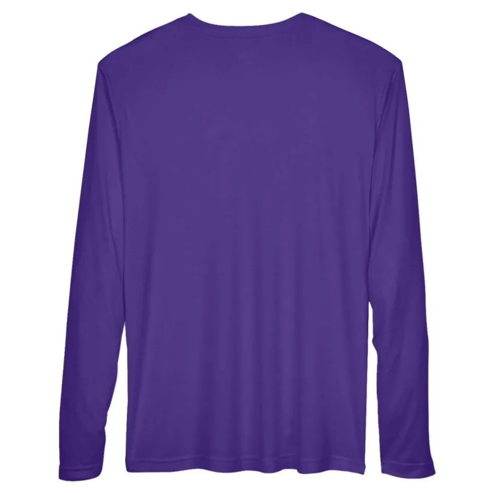 Team 365 Men's Performance Long Sleeve T-Shirt, Blank Tee for DIY Crafts & Custom Printing