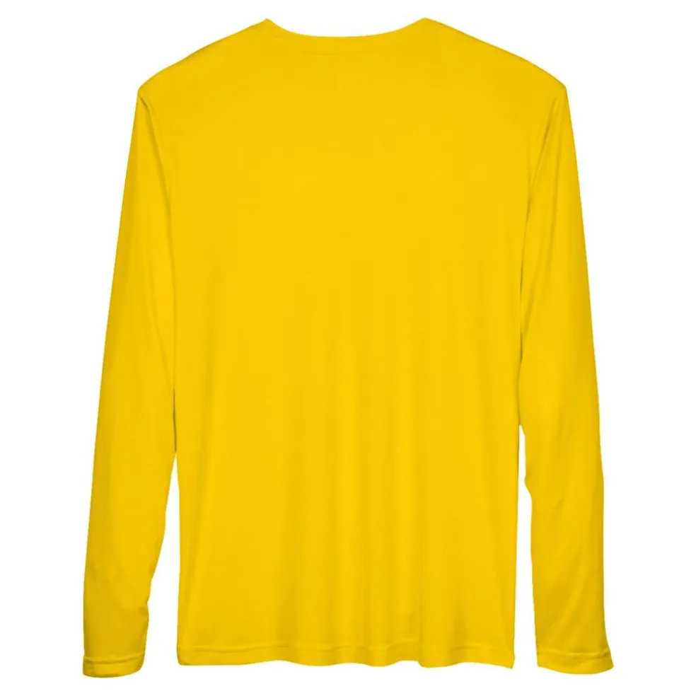 Team 365 Men's Performance Long Sleeve T-Shirt, Blank Tee for DIY Crafts & Custom Printing