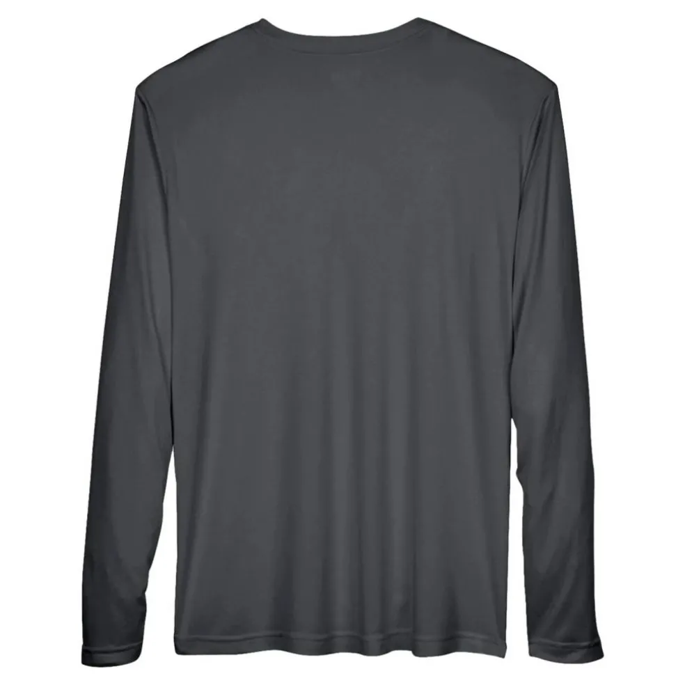 Team 365 Men's Performance Long Sleeve T-Shirt, Blank Tee for DIY Crafts & Custom Printing