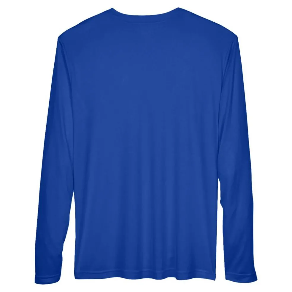 Team 365 Men's Performance Long Sleeve T-Shirt, Blank Tee for DIY Crafts & Custom Printing