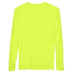 Team 365 Men's Performance Long Sleeve T-Shirt, Blank Tee for DIY Crafts & Custom Printing