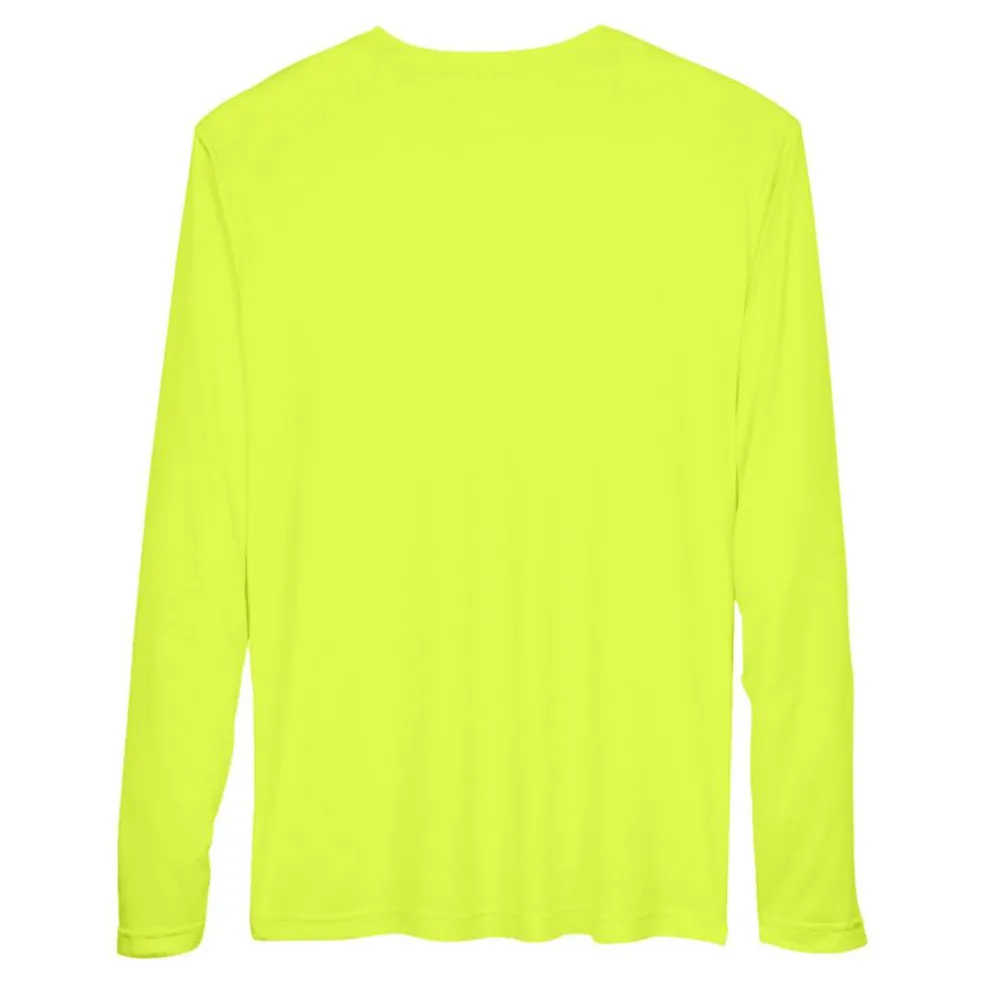 Team 365 Men's Performance Long Sleeve T-Shirt, Blank Tee for DIY Crafts & Custom Printing