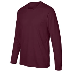 Team 365 Men's Performance Long Sleeve T-Shirt, Blank Tee for DIY Crafts & Custom Printing