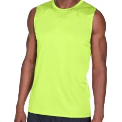 Team 365 Men's Zone Performance Muscle Tank Top, Sleeveless Athletic Tank for Gym & Casual Wear