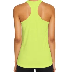 Team 365 Women's Zone Performance Racerback Tank, Athletic Gym Polyester Tank Top