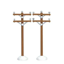 Telephone Poles - Lemax