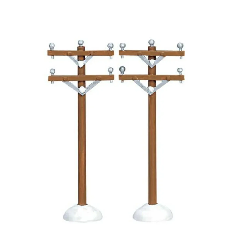 Telephone Poles - Lemax