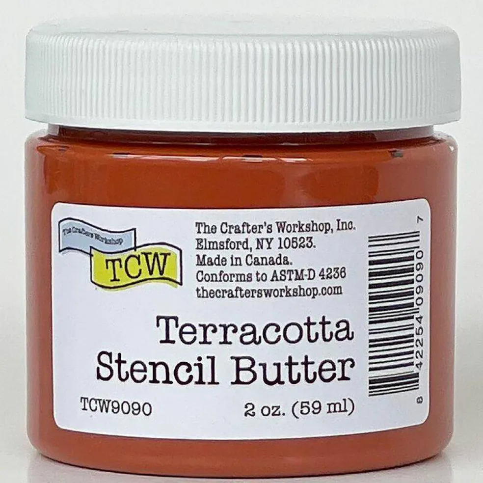 Terracotta 2 oz. Stencil Butter - The Crafter's Workshop