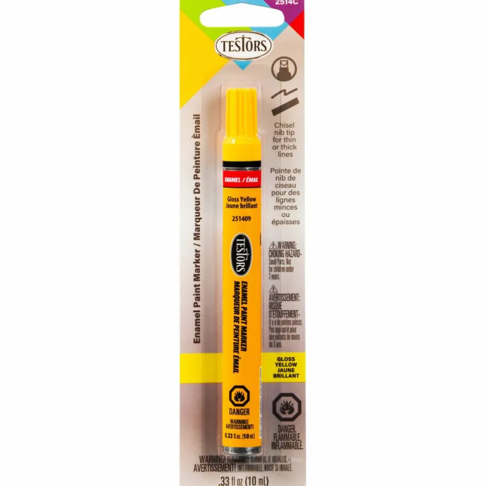 Testors® Glossy Chisel Tip Enamel Marker