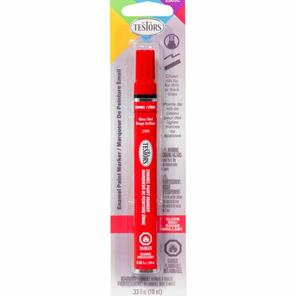 Testors® Glossy Chisel Tip Enamel Marker