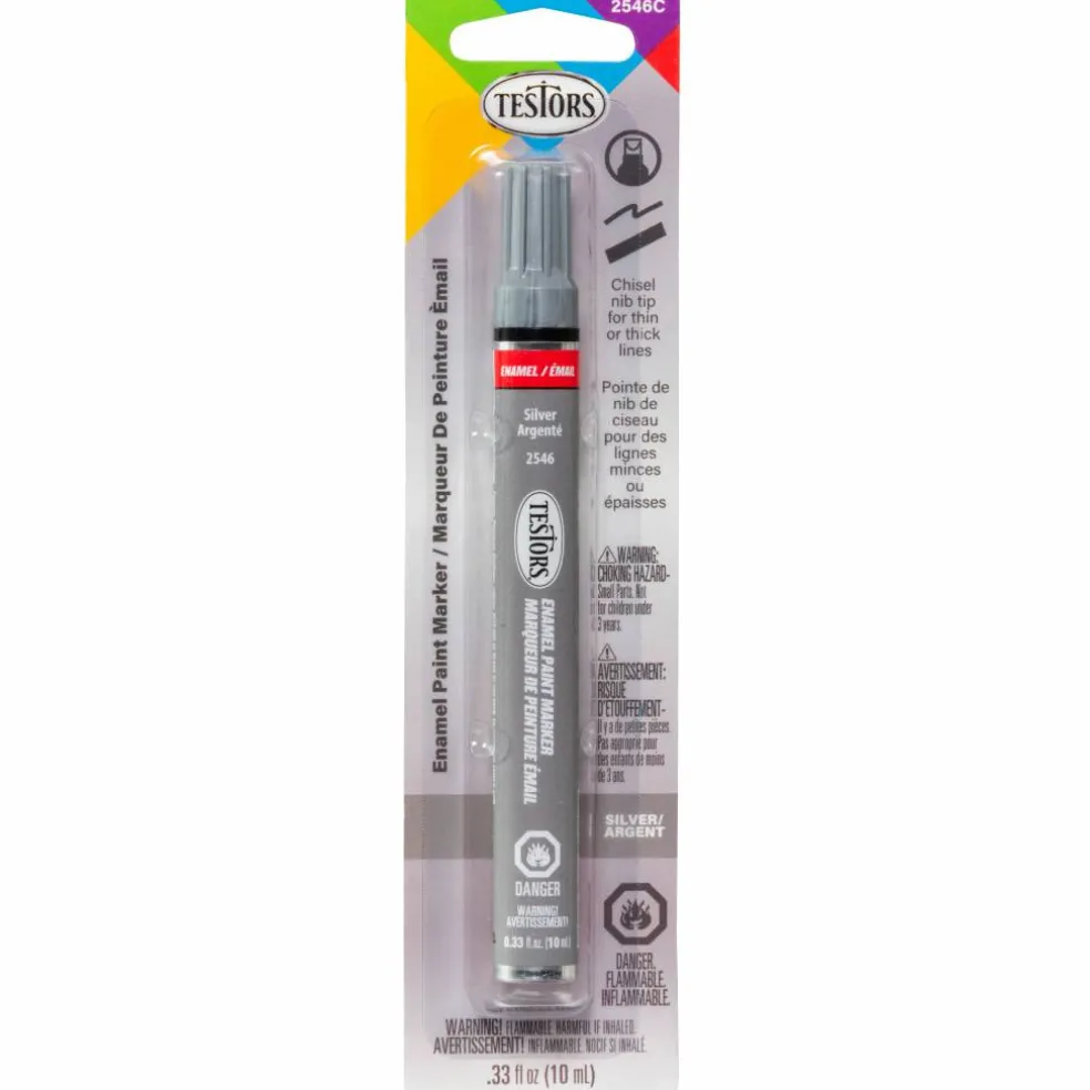 Testors® Metallic Chisel Tip Enamel Marker
