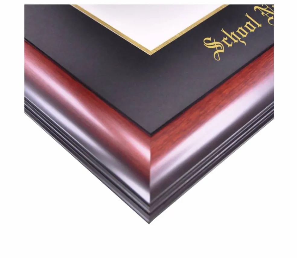Texas Tech University 14w x 11h Gold Embossed Diploma Frame