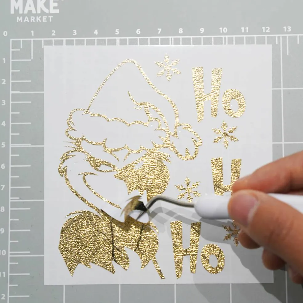 Textured Metallic Permanent Vinyl by Make Market®