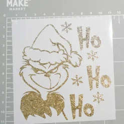 Textured Metallic Permanent Vinyl by Make Market®