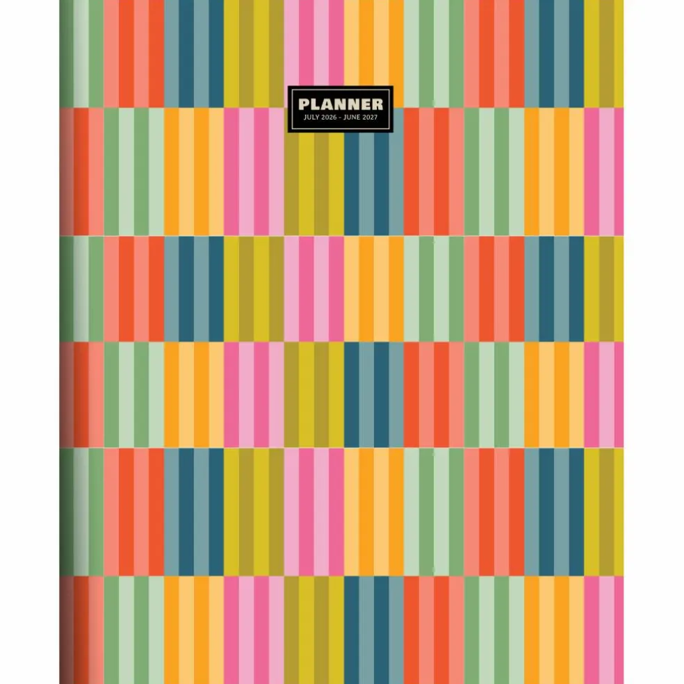 TF Publishing 2026-27 Blocked Colors Monthly Planner