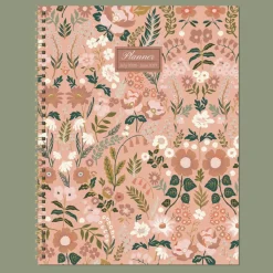 TF Publishing Large Blooming Pink Weekly Monthly Planner