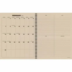 TF Publishing Large Checkered Cowboy Weekly Monthly Planner