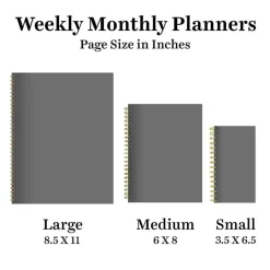 TF Publishing Large Checkered Cowboy Weekly Monthly Planner