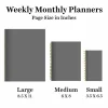 TF Publishing Large In the Jungle Weekly Monthly Planner