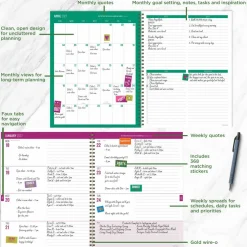 TF Publishing Large In the Jungle Weekly Monthly Planner