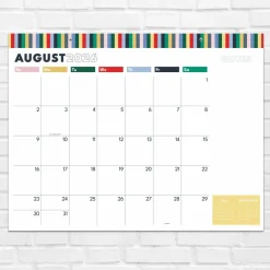 TF Publishing Large 2026-27 Long Weekend Desk Pad Monthly Blotter Calendar