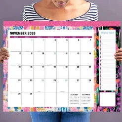 TF Publishing Large 2026-27 Maximal Mirage Desk Pad Monthly Blotter Calendar