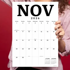 TF Publishing Medium 2026-27 Art Poster Wall Calendar