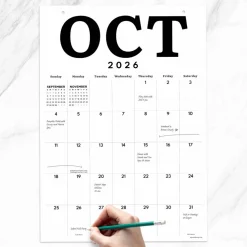 TF Publishing Medium 2026-27 Art Poster Wall Calendar