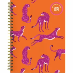 TF Publishing Medium 2026-27 Spicy Cat Weekly Monthly Planner