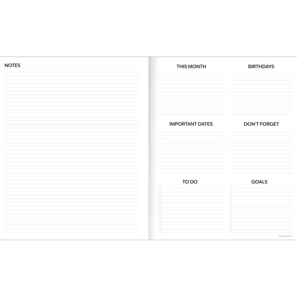 TF Publishing 2026-27 Pink Always Pick Monthly Planner