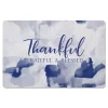 Thankful Grateful Blessed Floor Mat