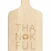 17" Thankful Maple Paddle Cutting Board