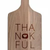 Thankful Walnut Paddle Cutting Board